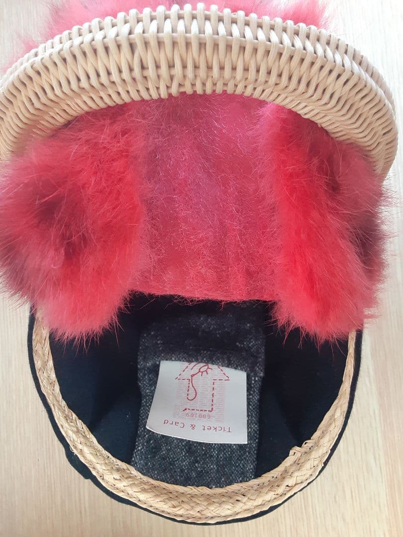 ebagos エバゴスバッグ　フォックスファーつき