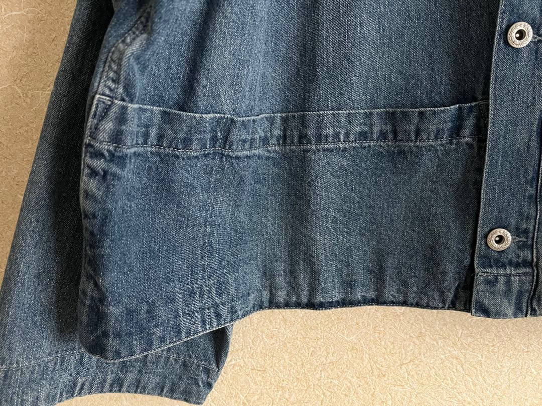 “ソラモナポッシェ”9OZデニムプリズナージャケットアウター・USE