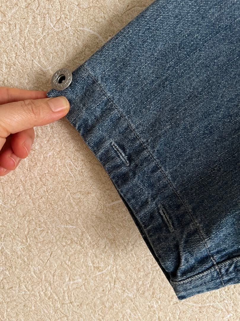 “ソラモナポッシェ”9OZデニムプリズナージャケットアウター・USE