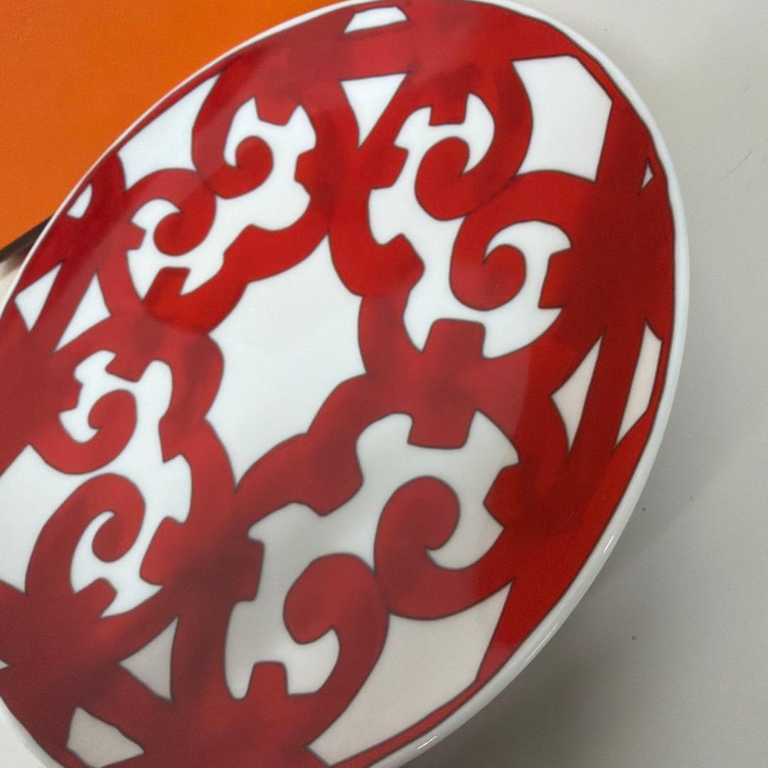 【美品】HERMES エルメス　ガダルキヴィール　プレート　17cm NO.3