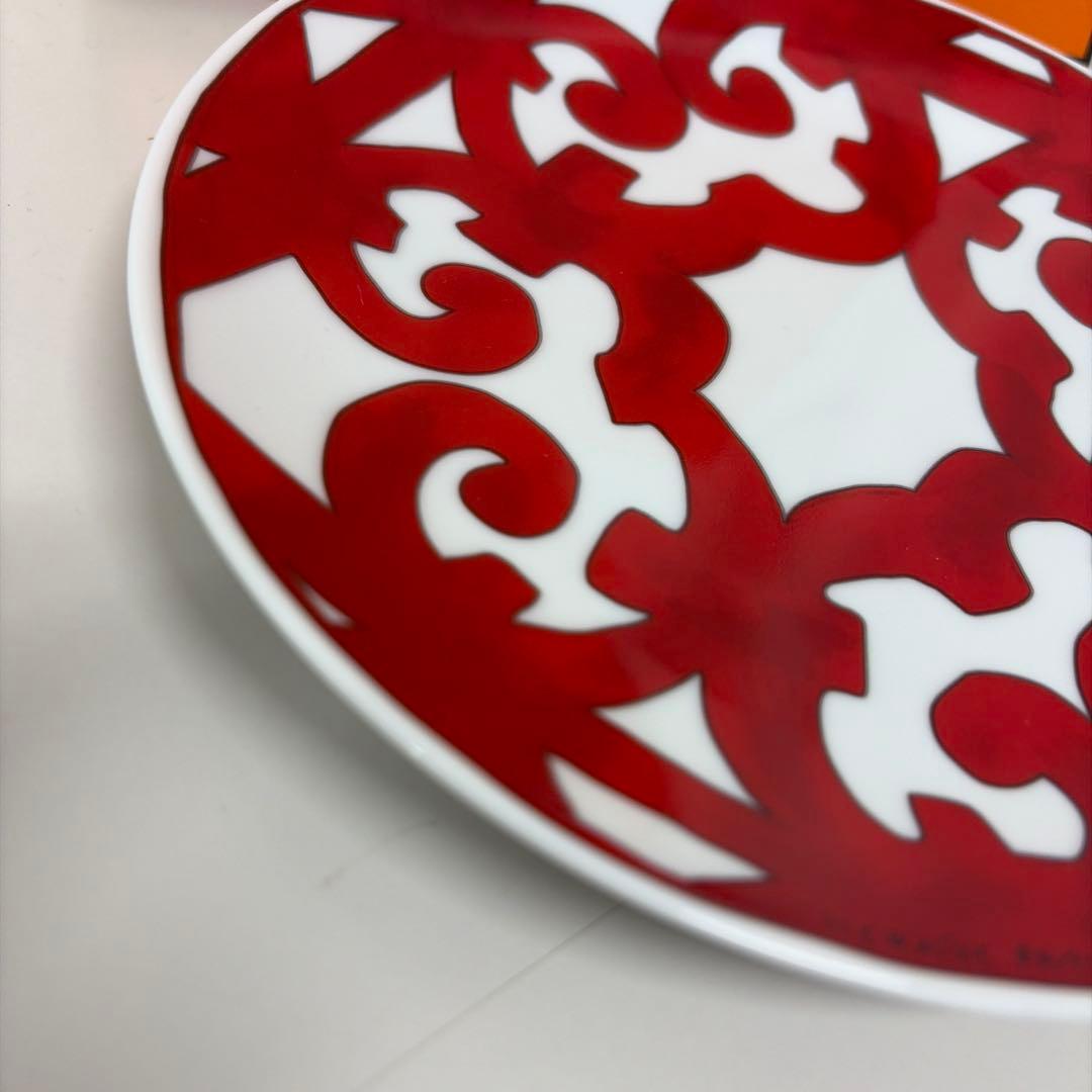 【美品】HERMES エルメス　ガダルキヴィール　プレート　17cm NO.3