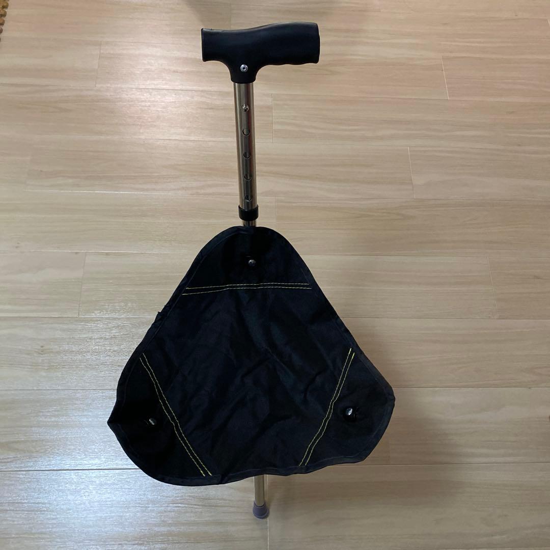 折りたたみ式 アウトドアチェア 黒