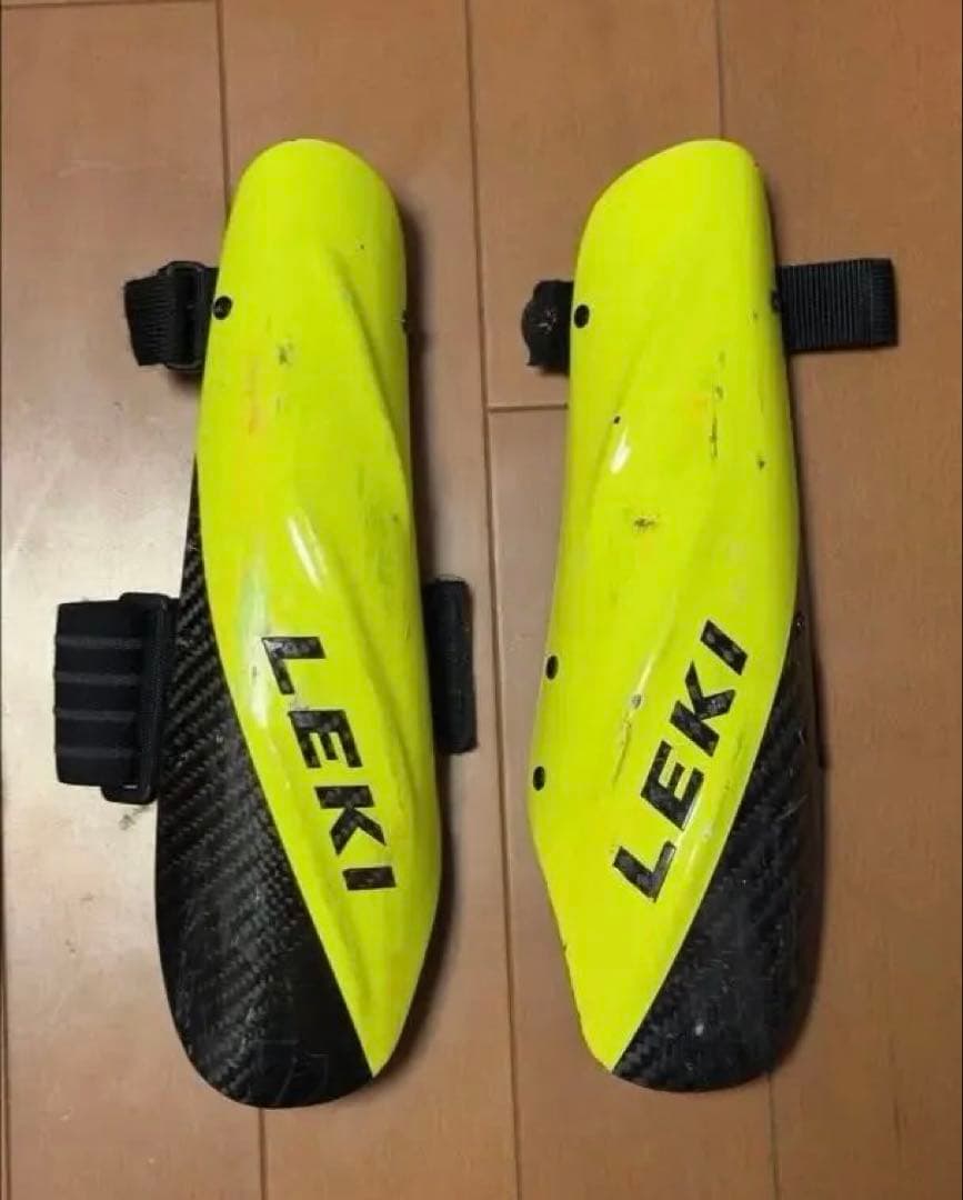 LEKI スキー用プロテクター イエロー/ブラック アームガード