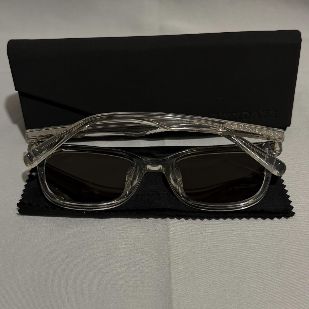 ハ*ン様 キムタク着用　私物　OWNDAYS サングラス　ウェリントン　調光サン