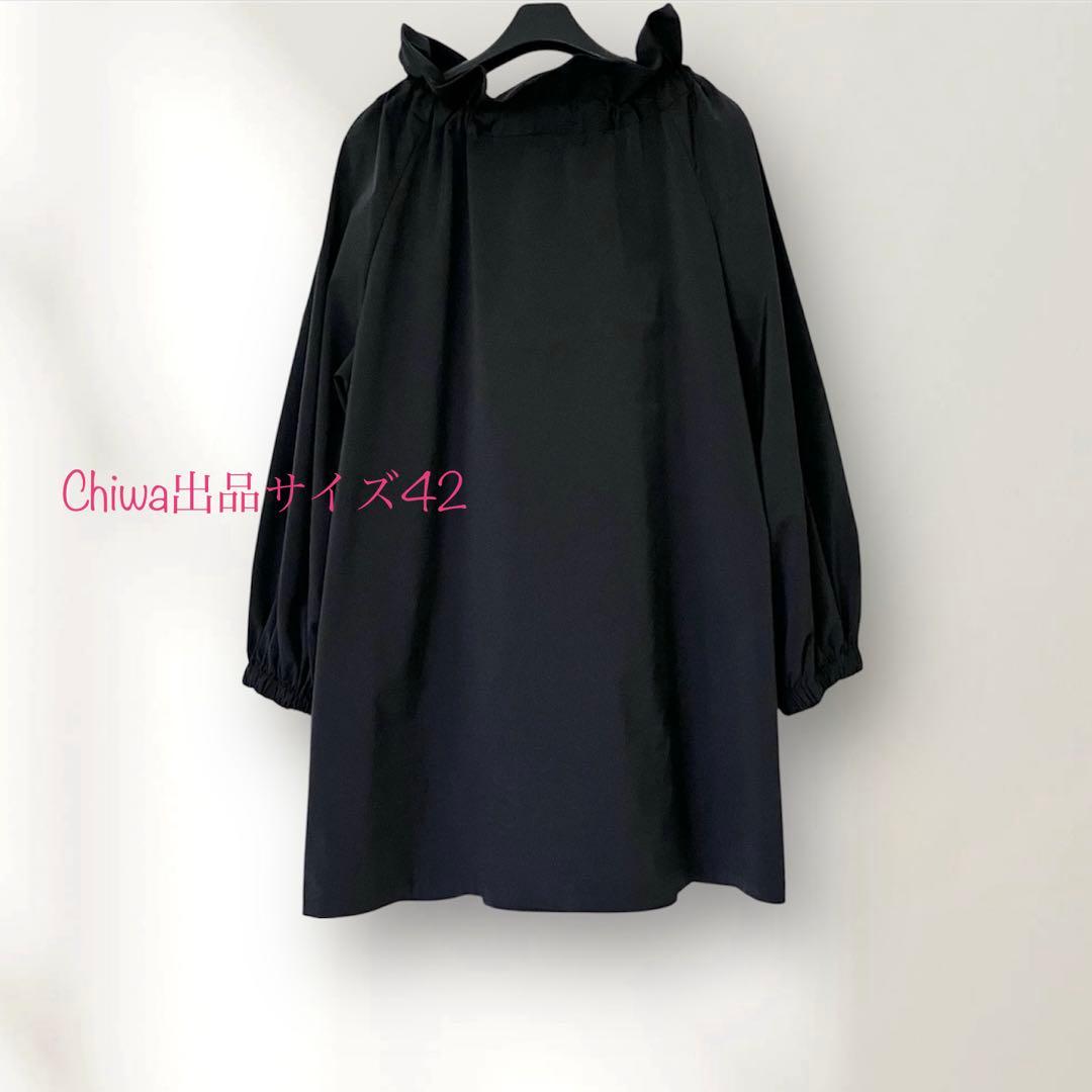 2025年エムズグレイシー　フリル襟リボン　チュニックブラウス　カタログ掲載42