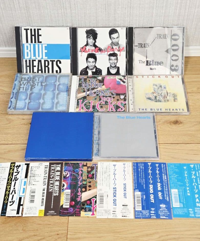 ブルーハーツ THE BLUE HEARTS オリジナルアルバム8枚セット