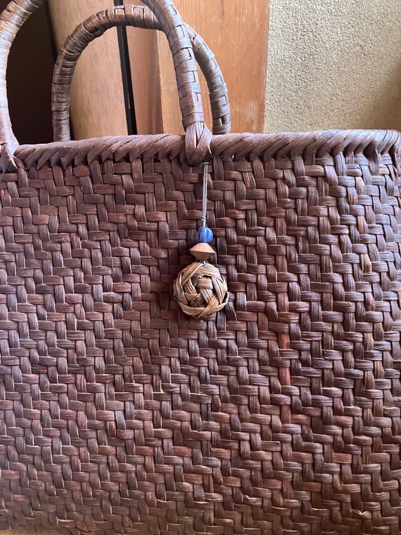 山葡萄　天然素材　かごバッグ　(特大サイズ)