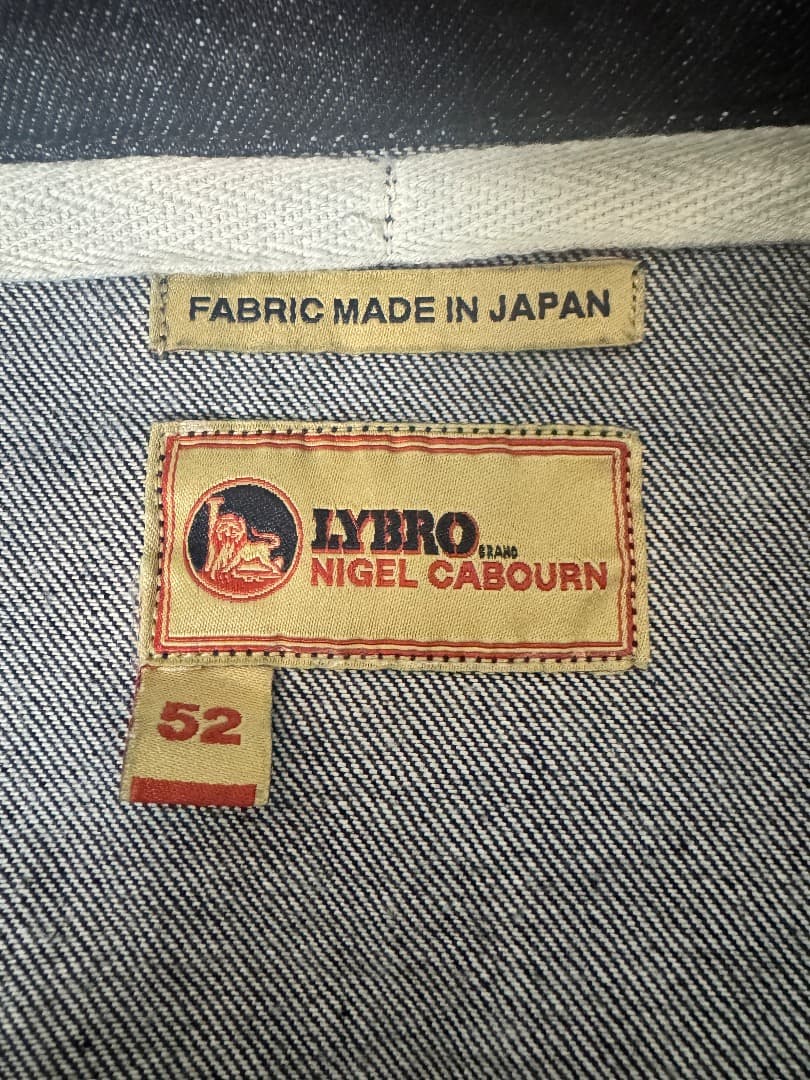 ジャケット・アウター Nigel Cabourn SHORT JACKET - DENIM 24AW