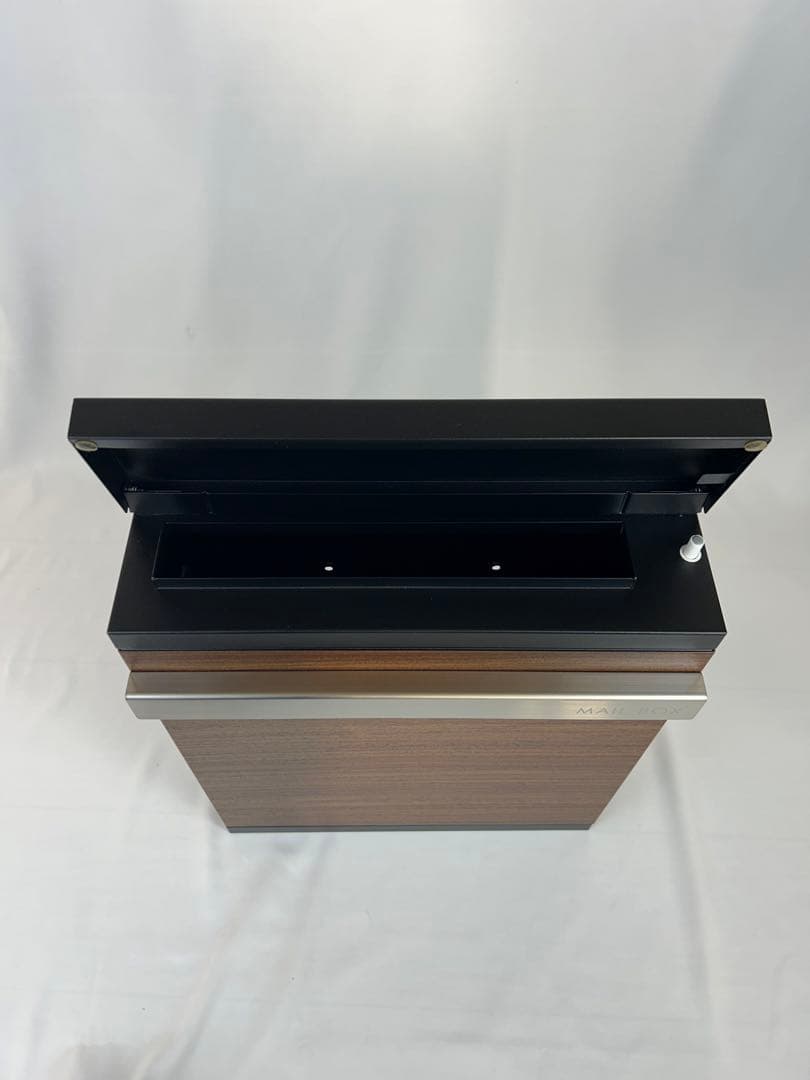 未使用 丸三タカギ 郵便ポスト スタッポ 木目調 ダイヤル錠 STP-B-2