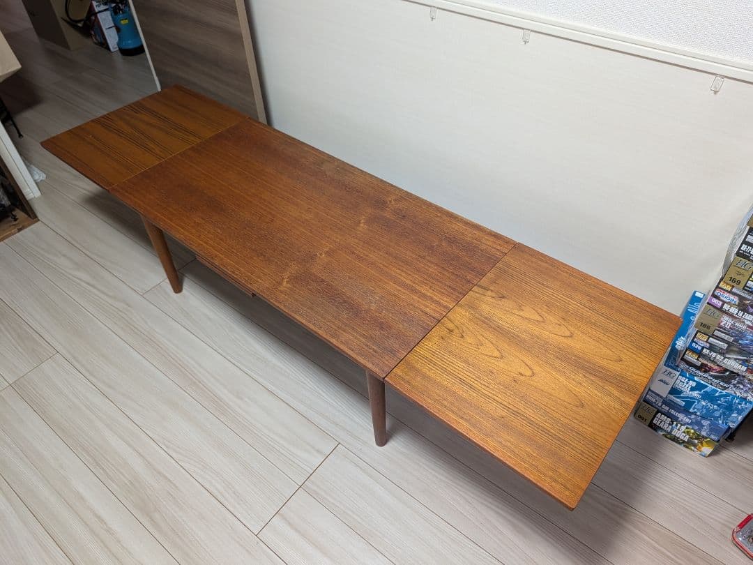 北欧ビンテージ デンマーク製 ローテーブル チーク製