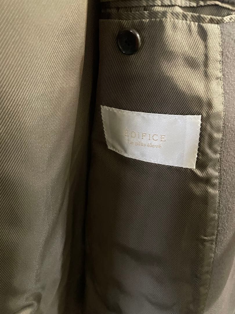 エディフィス ロロピアーナ チェスターコート