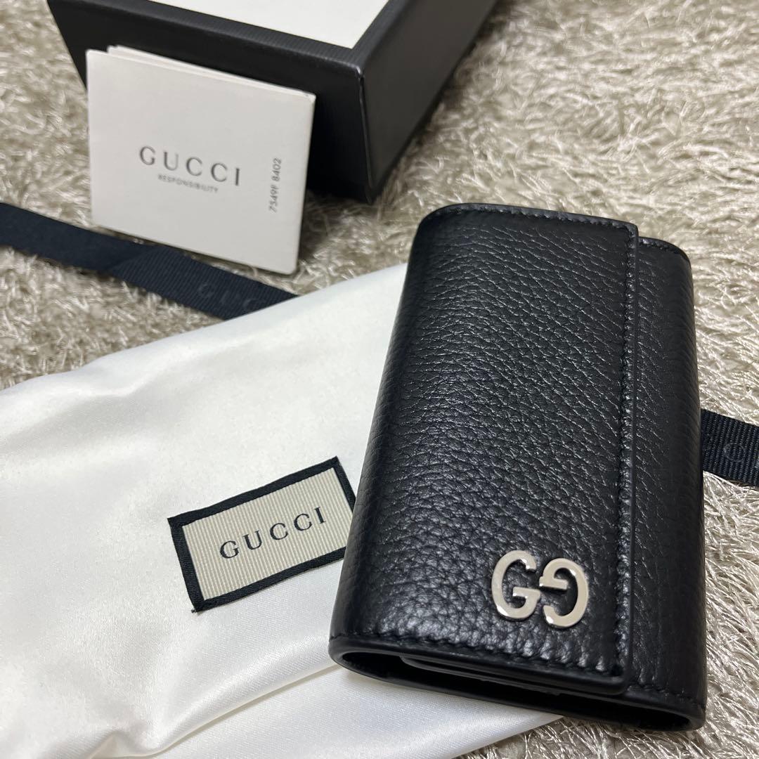 【極美品】GUCCI グッチ　6連キーケース