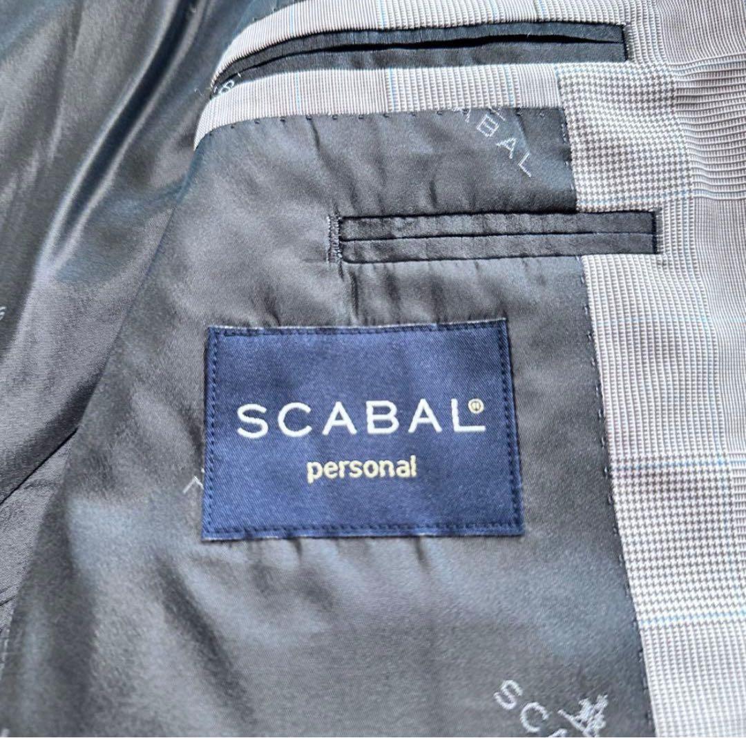 SCABAL オーダースーツ 3ピース グレンチェック　美品