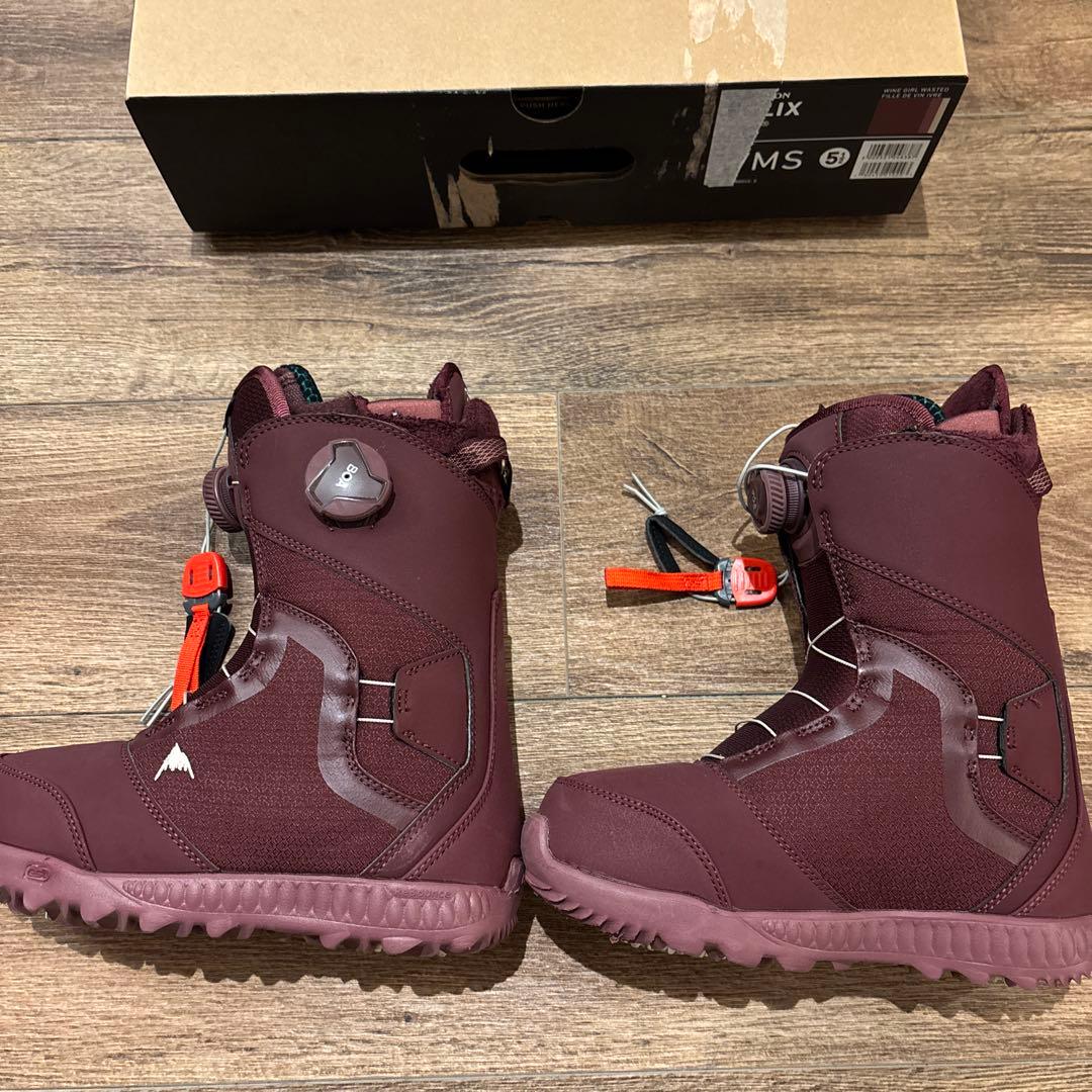 BURTON FelixBOA 5.51 スノーボードブーツワインレッド