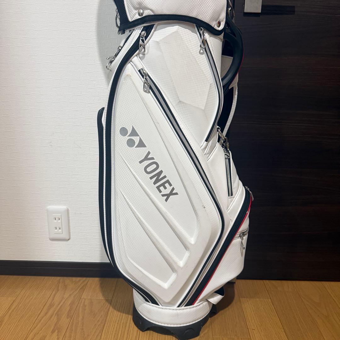 YONEX EZONE キャディバッグ ゴルフバッグ ホワイト
