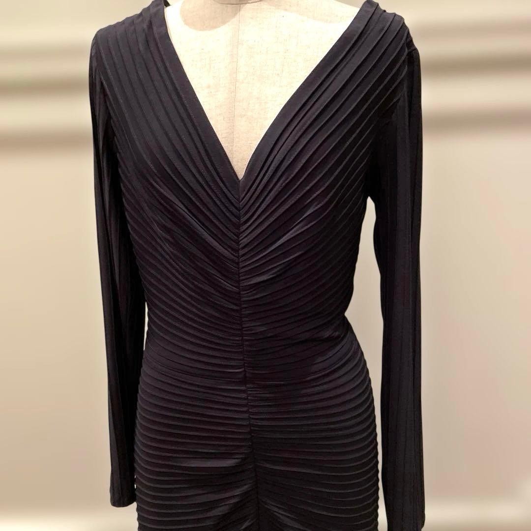 ☆今だけ　更にお値下げ！TADASHI SHOJ ブラックワンピース