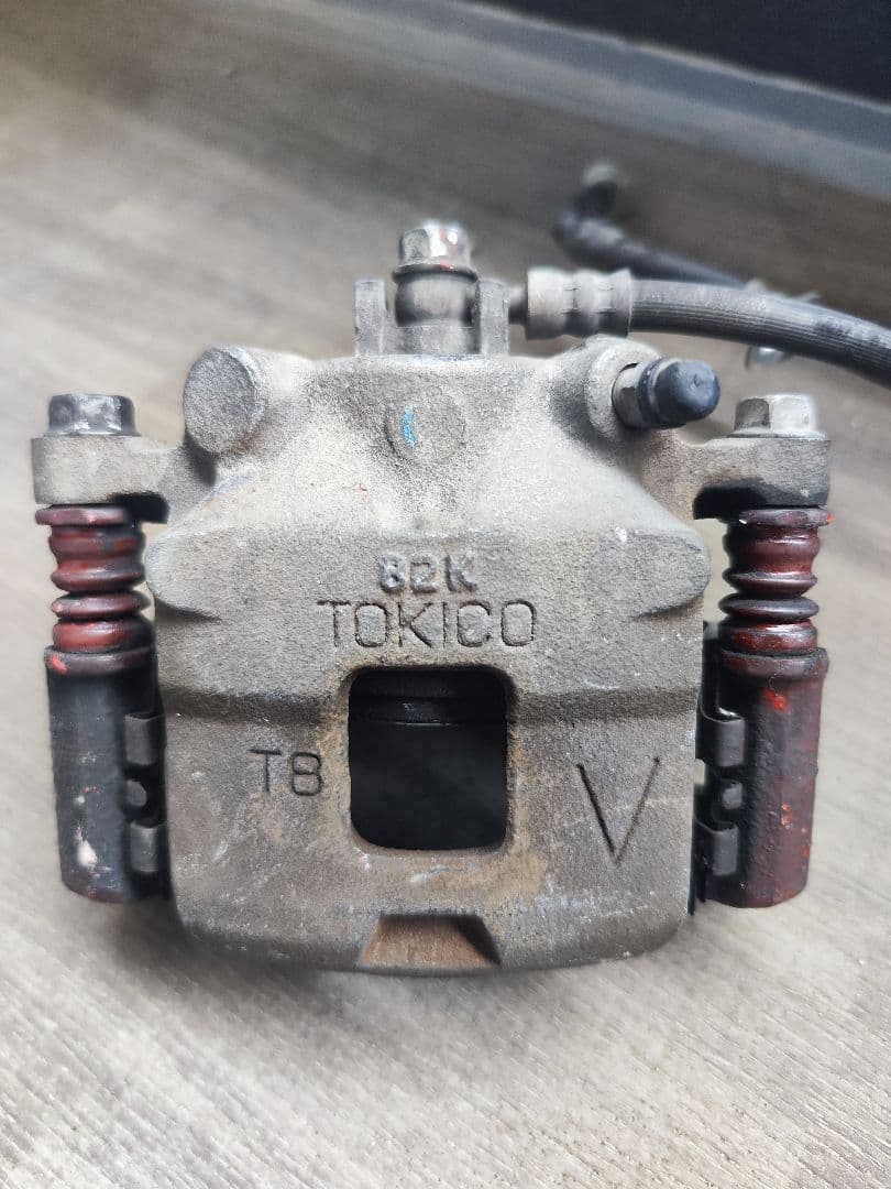 ＫＥＩ HN22Sターボ フロントキャリパーローターセット　ビッグローター化に！