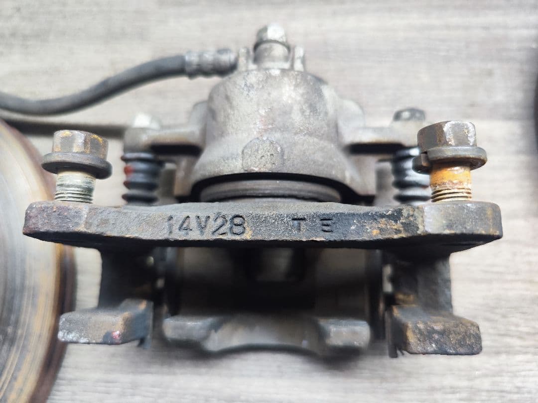 ＫＥＩ HN22Sターボ フロントキャリパーローターセット　ビッグローター化に！