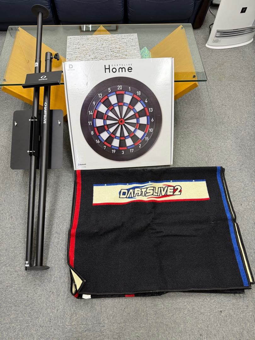 DARTSLIVE  ダーツボード&ポールスタンド&ダーツマット 箱あり