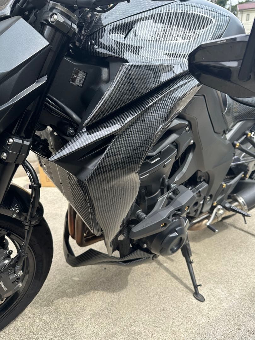 z1000 カーボン調　カウルセット