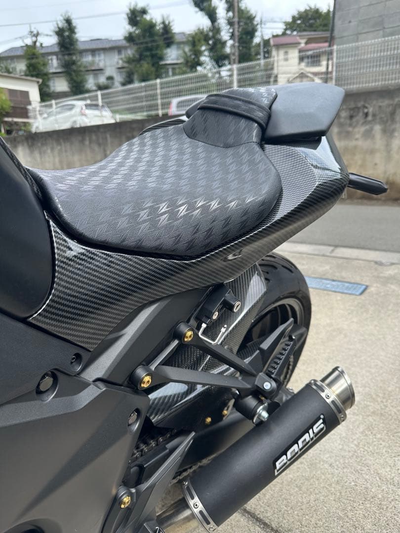 z1000 カーボン調　カウルセット