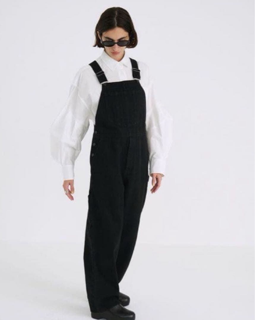 2回のみ使用　CLANE WAIST ADJUST OVERALLS サイズ1