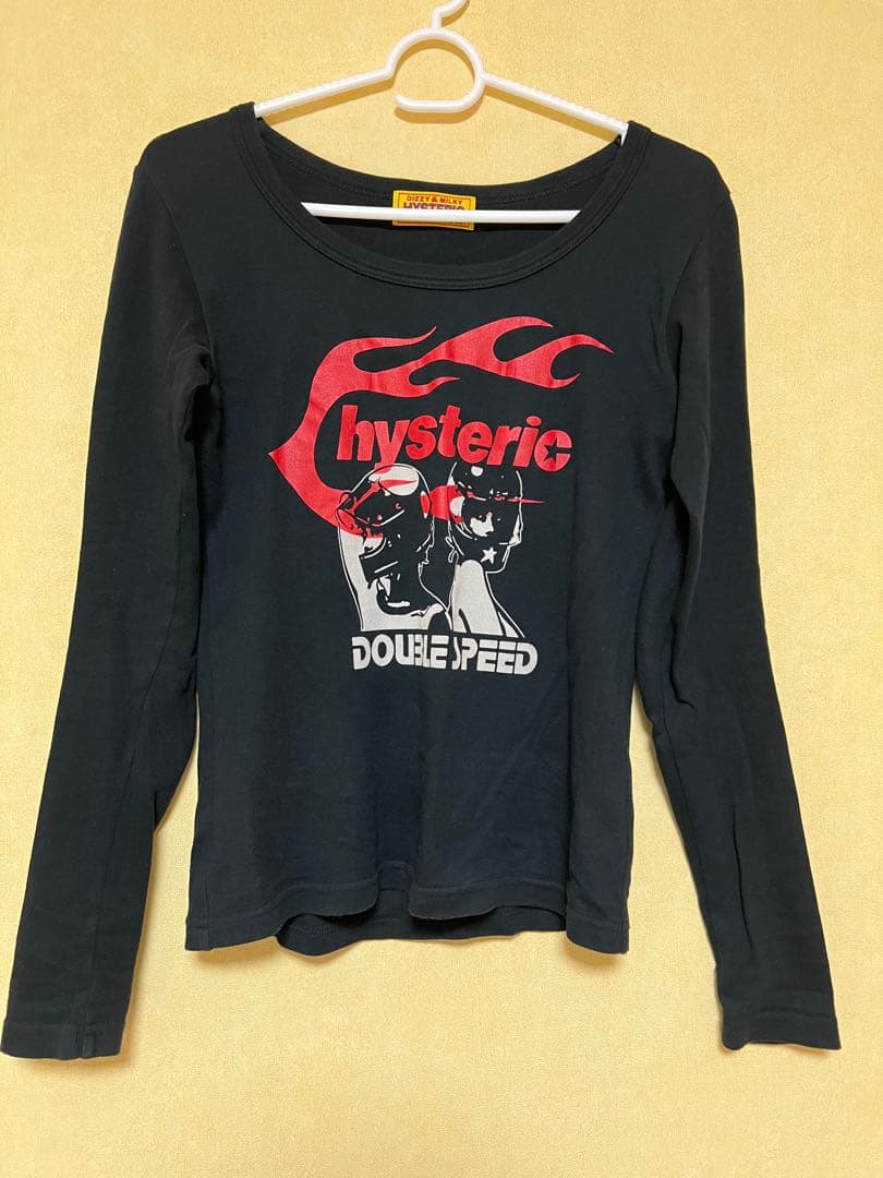 ヒステリックグラマー　HYSTERIC FLAME ON チビTシャツ