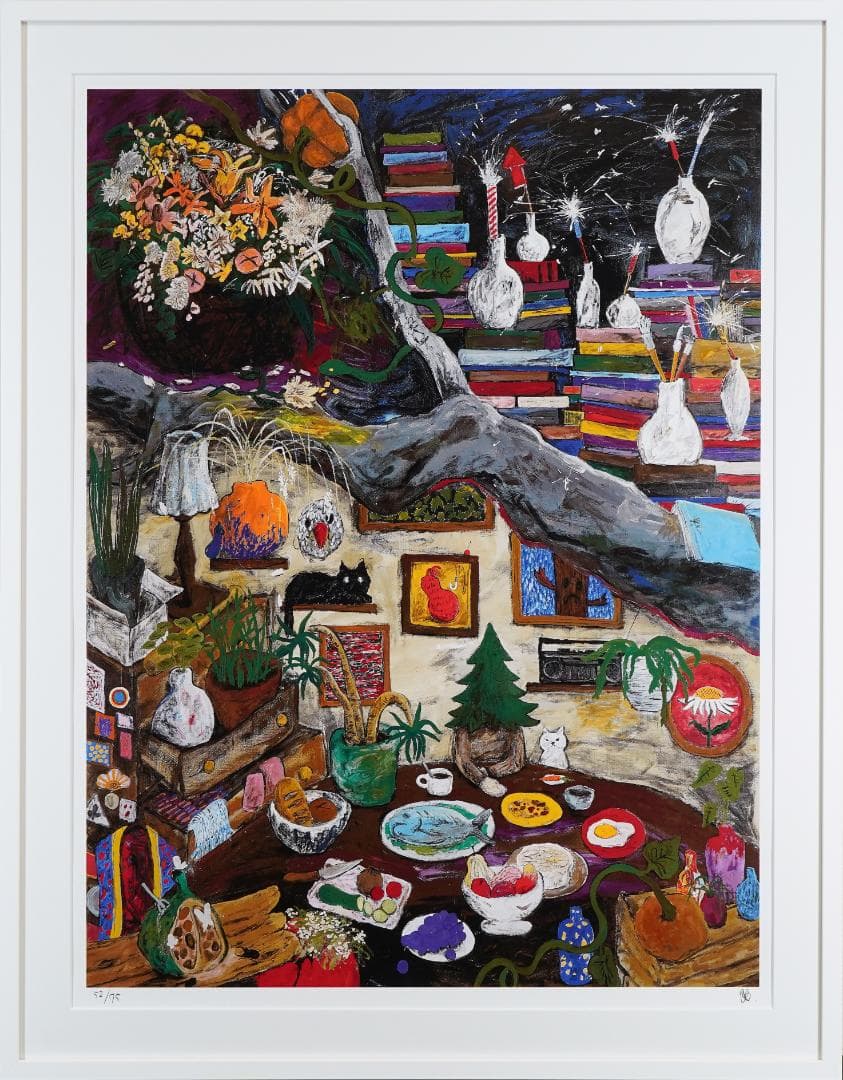 平子 雄一「Gift 01」シルクスクリーン 2021年