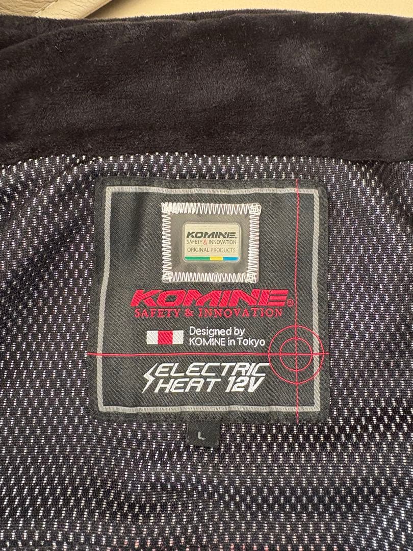 コミネ電熱ジャケット KOMINE / Lサイズ