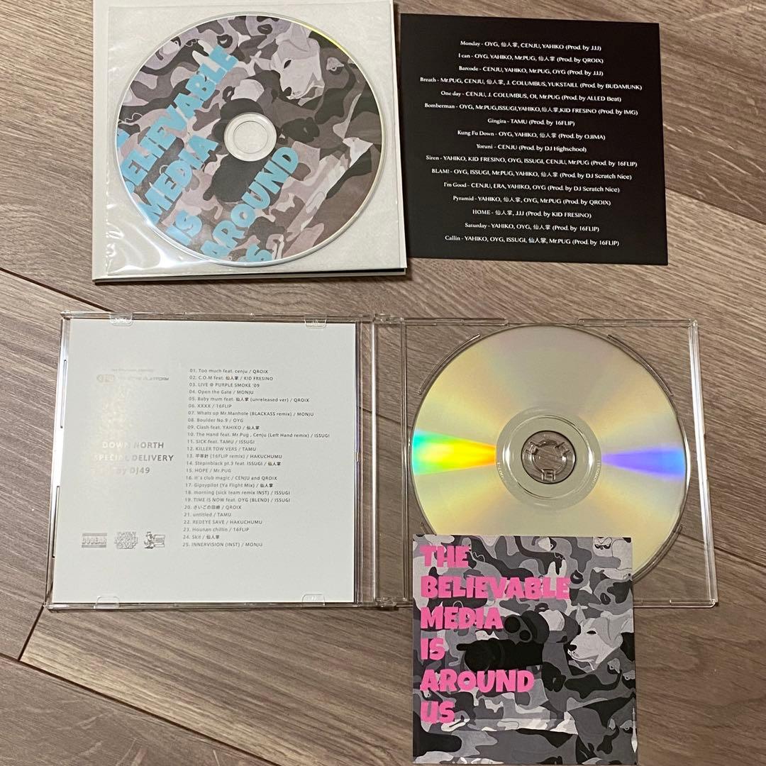 DOWN NORTH CAMP CPF限定アルバム&MIX CD 3枚セット