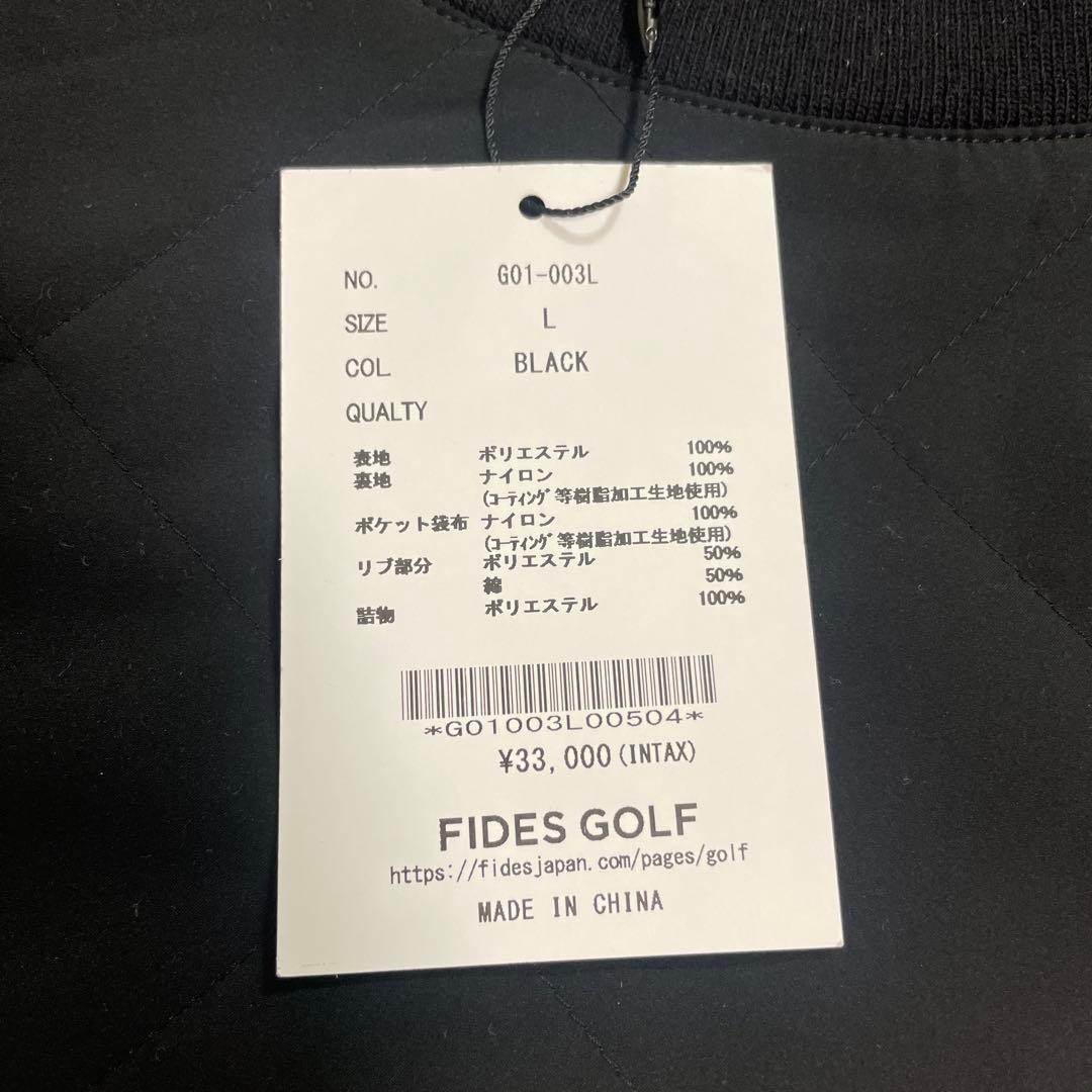 FIDES GOLF ブラック スウェット Lサイズ こーへいさん専用