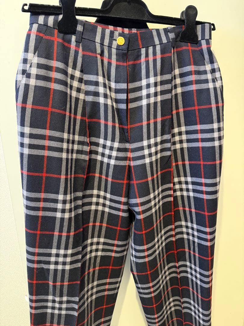 Burberrys チェック柄カジュアルパンツ