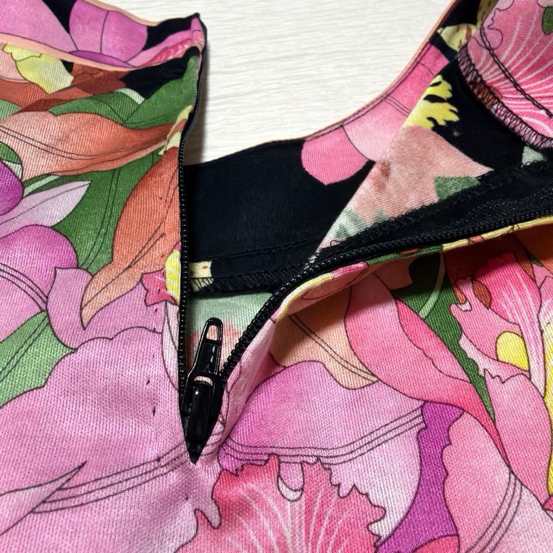 ア*タ様 LEONARD レオナール フラワープリント 長袖 トップス