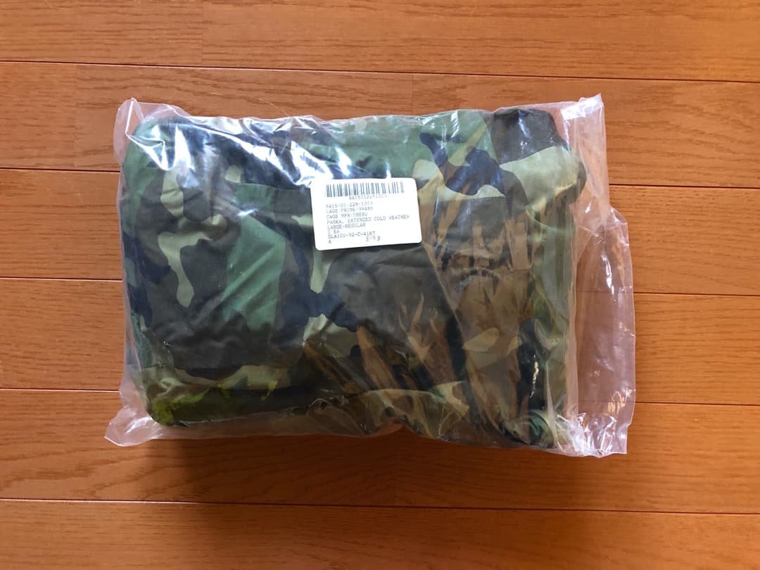 1990s 未使用 デッド 米軍実物 ゴアテックスパーカー ECWCS GEN1