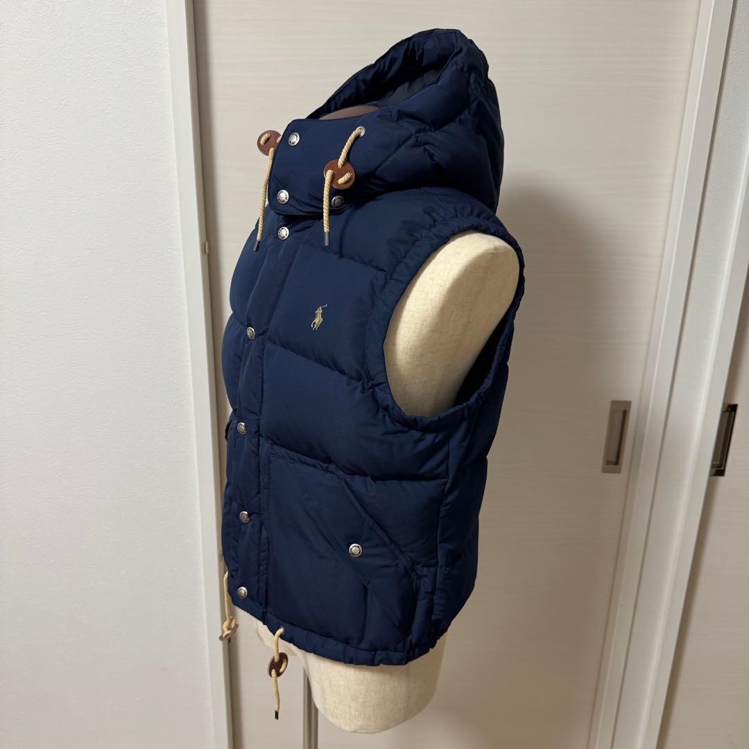 【新品同様】【レディース】サイズL ポロ　ラルフローレン　ダウンベスト ポニー