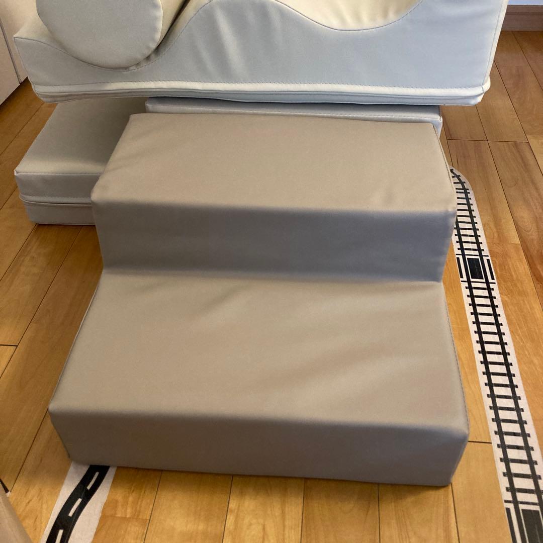 アスレチックブロック ソフトブロック クッション ベビージム キッズ ベージュ