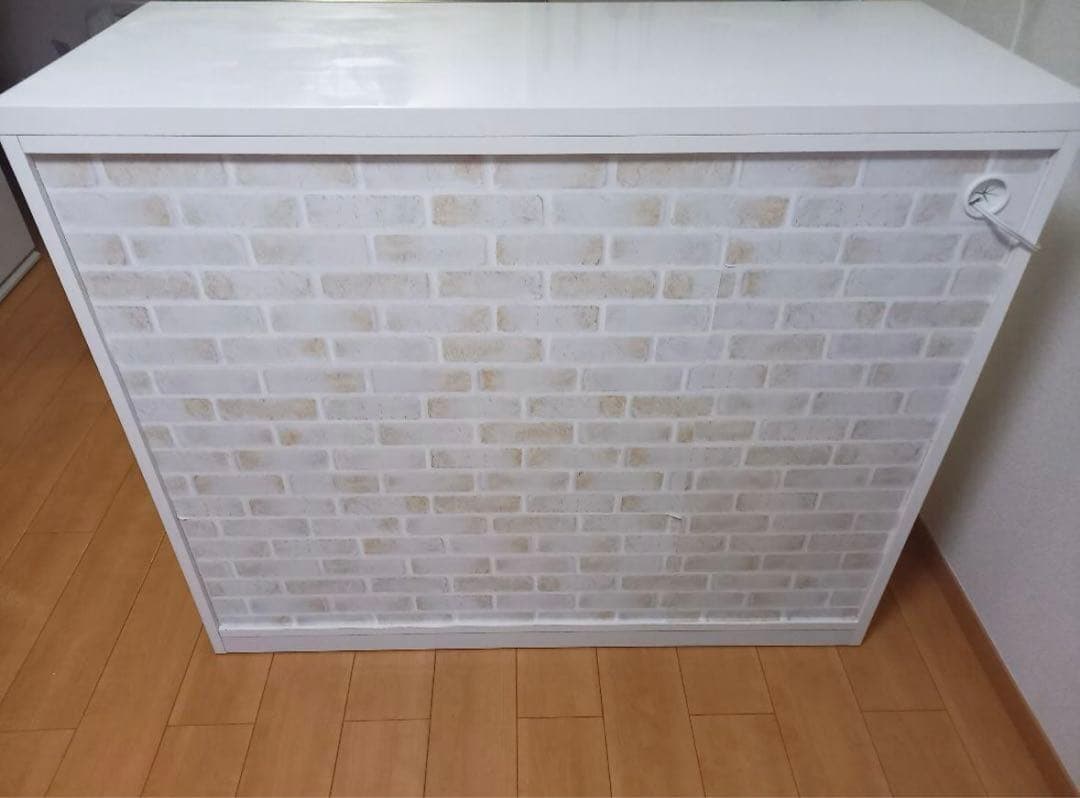 ニトリ キッチンカウンター Nポスティア 食器棚 ハイタイプ 白 120