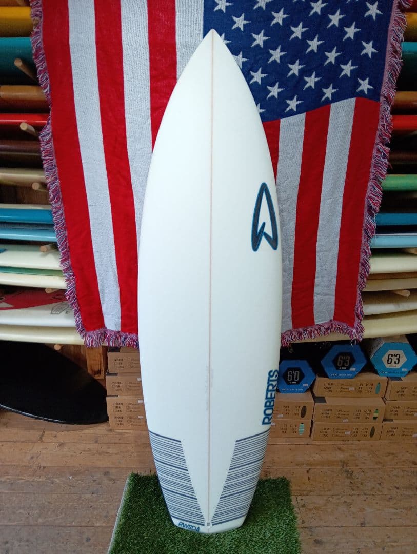 ロバーツ　サーフボード　whitediamond2 デーンレイノルズ　5.5