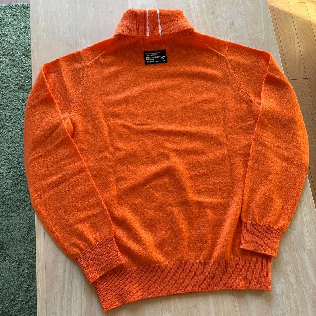 パーリーゲイツ☆新品 残1点マスターバニー カシミヤ100%タートルネックニット