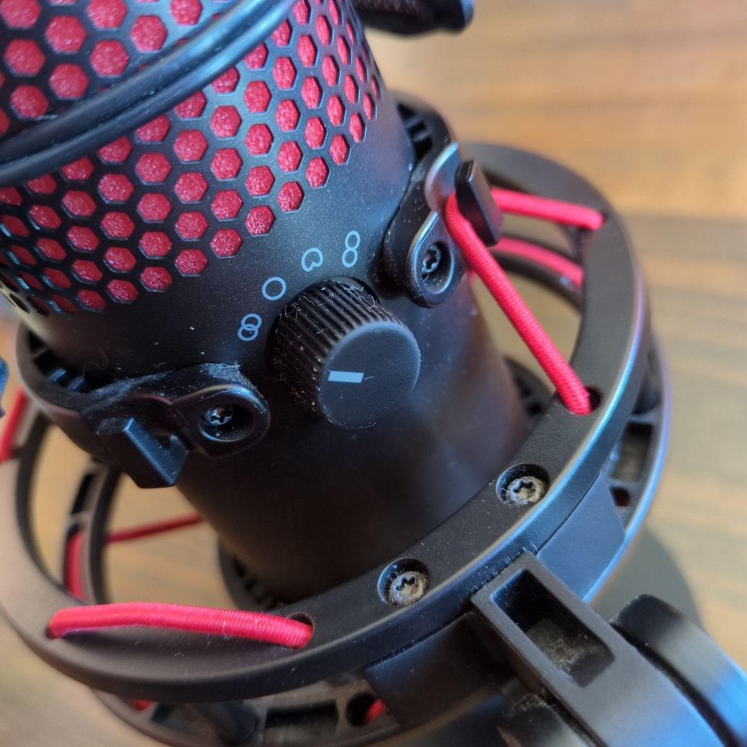 HYPER X コンデンサーマイク QUADCAST ポップガード付き