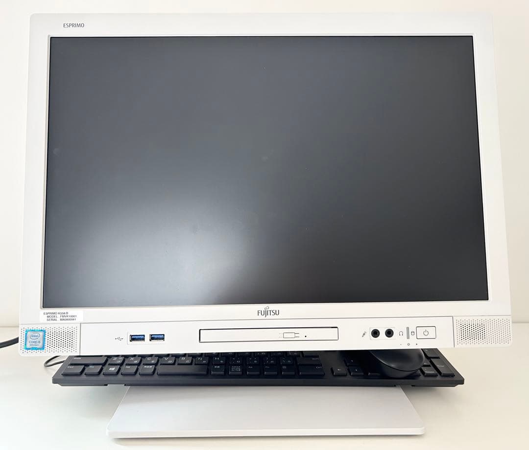 富士通 ESPRIMO K558/B 一体型パソコン i5 第9世代 SSD