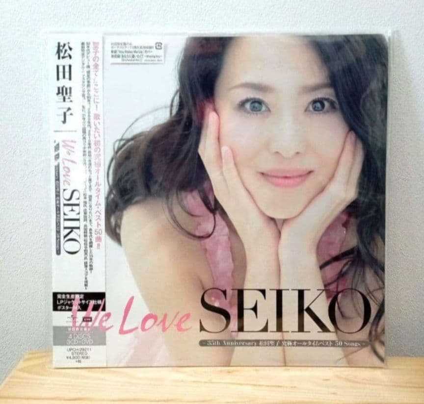 【廃盤・限定盤】松田聖子 We Love SEIKO ※3CD+DVD+ポスター