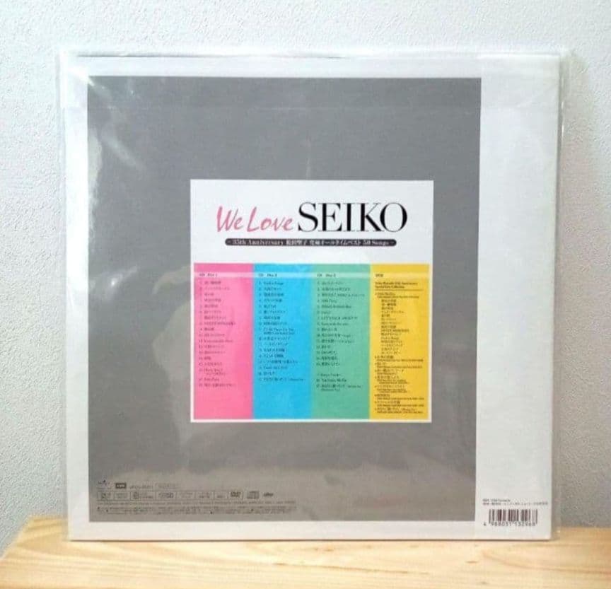 【廃盤・限定盤】松田聖子 We Love SEIKO ※3CD+DVD+ポスター