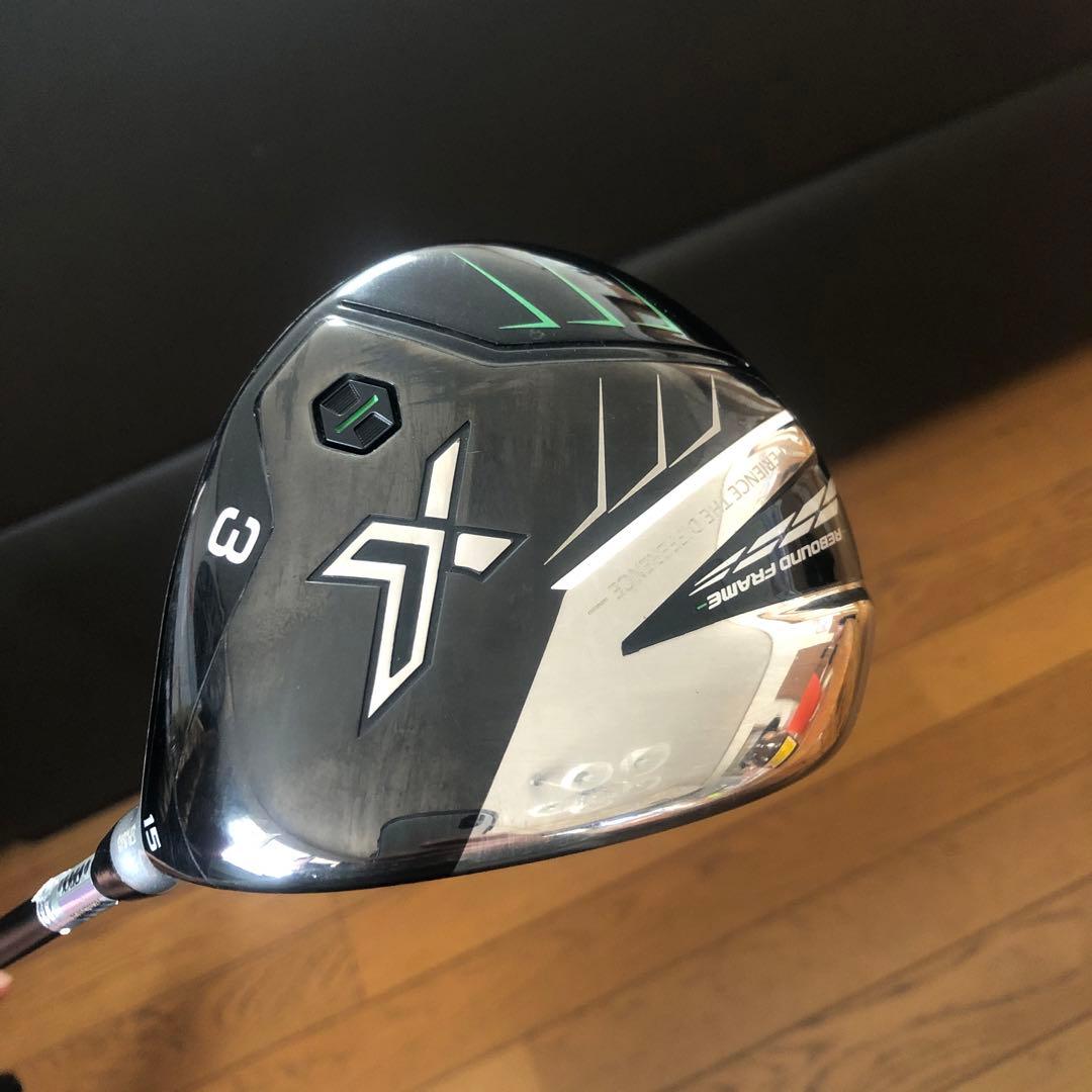 ゼクシオ　3番ウッド　純正シャフト　S