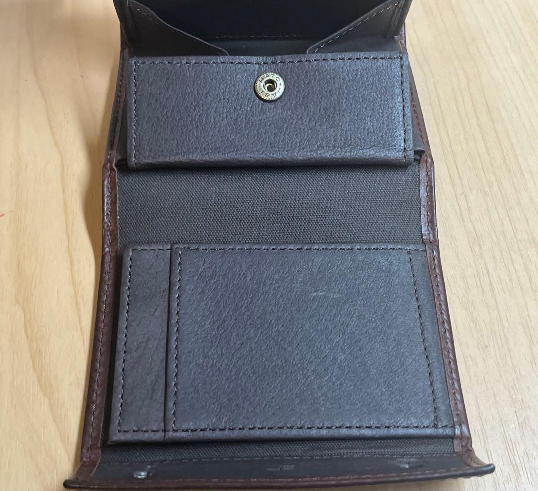 m+ ミッレフォリエ　タバコチョコ　三つ折り財布