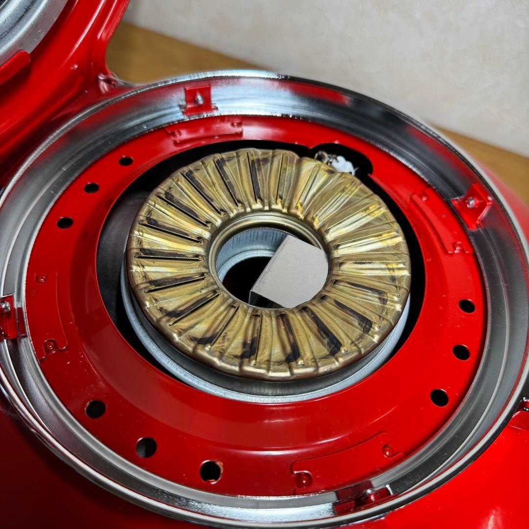 センゴクアラジン ポータブルガスストーブ レッド