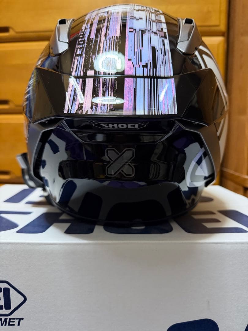 SHOEI X-Fifteen X-15 クロスロゴ TC-5 M インカム付き