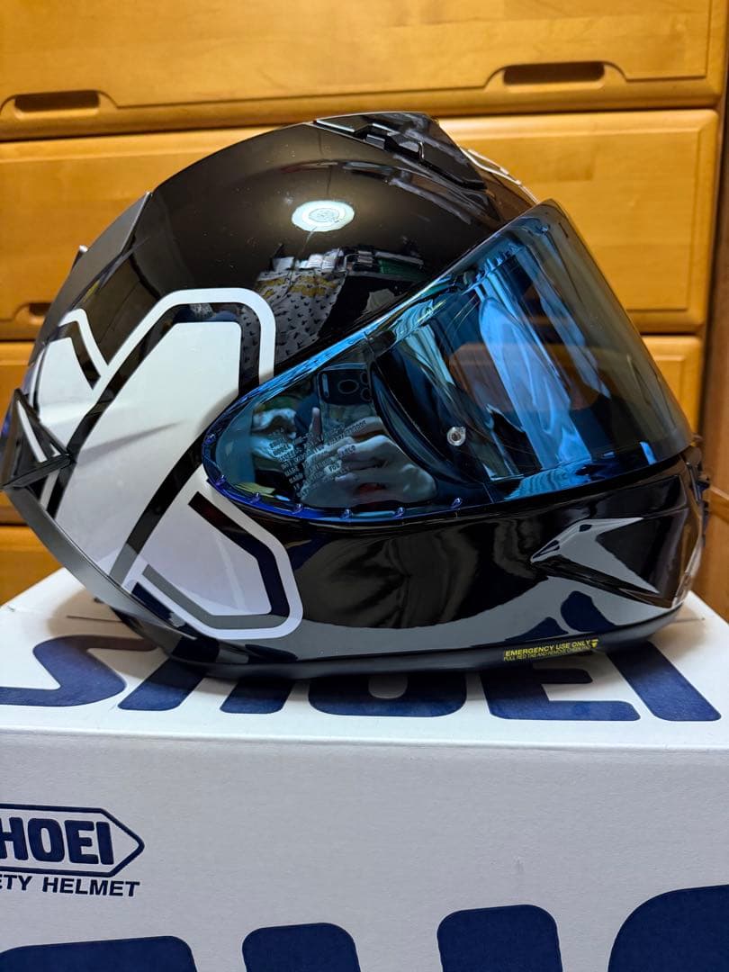 SHOEI X-Fifteen X-15 クロスロゴ TC-5 M インカム付き
