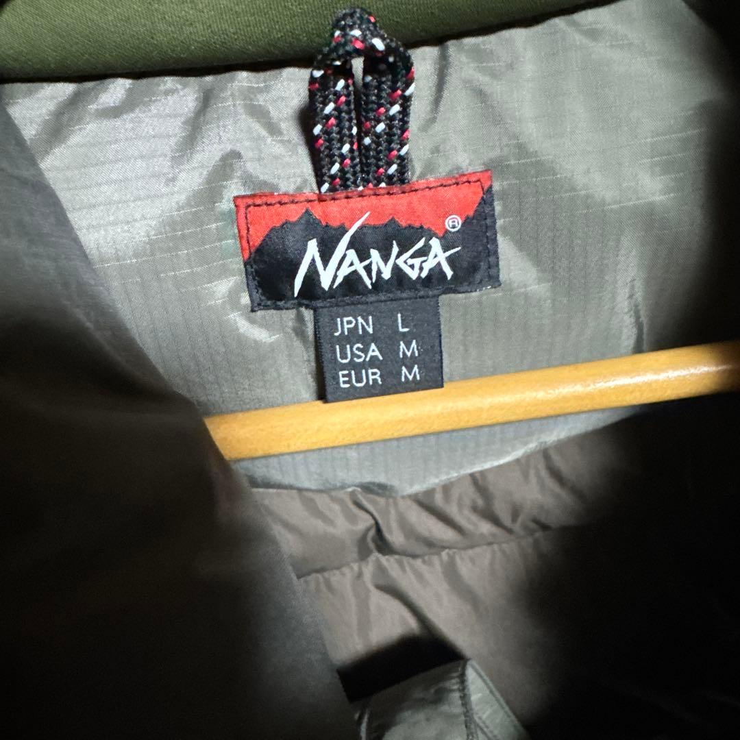 ナンガ　オーロラテックス　ダウンベスト