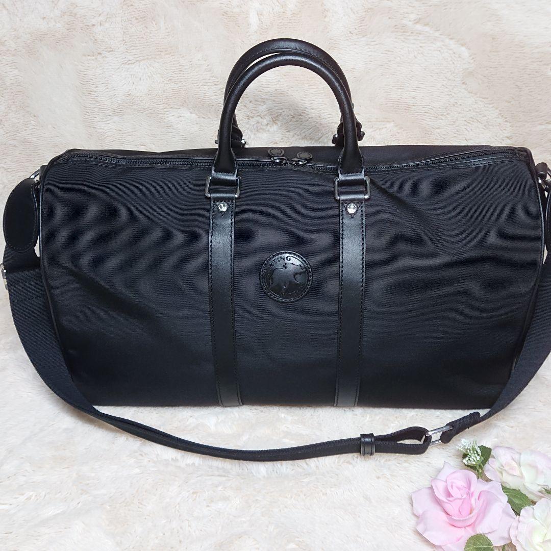 ハンティングワールド✖️メルセデス ベンツ ボストンバッグ 2way ショルダー